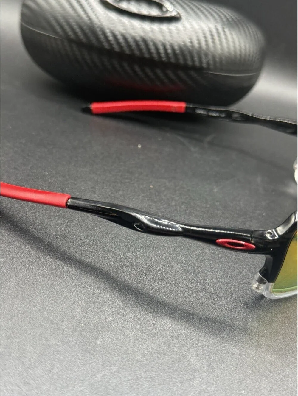 Oakley Triggerman Black Ink/Ruby Iridium Lenses OO9266-10
